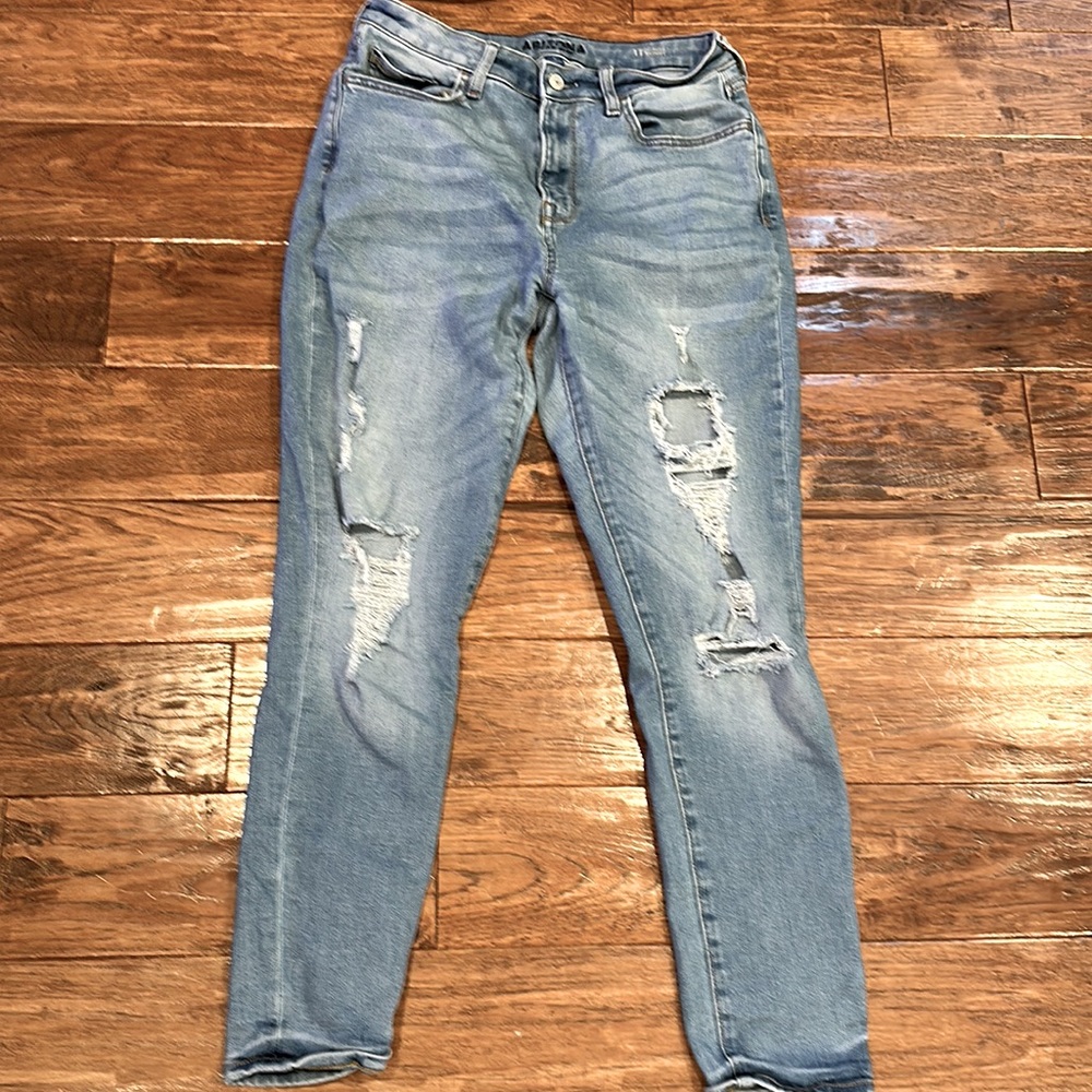 Light blue jeans